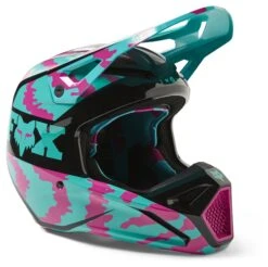 Fox Racing V1 Nuklr Helmet -Motorcycle Series fox racing v1 nuklr helmet 4