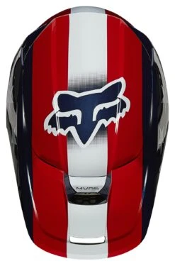 Fox Racing V1 Ultra Helmet 6 Fox Racing V1 Ultra Helmet -Motorcycle Series fox racing v1 ultra helmet red white blue 2