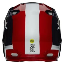 Fox Racing V1 Ultra Helmet 7 Fox Racing V1 Ultra Helmet -Motorcycle Series fox racing v1 ultra helmet red white blue 3
