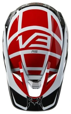 Fox Racing V3 RS Celz Helmet -Motorcycle Series fox racing v3 rs celz helmet red black white 2