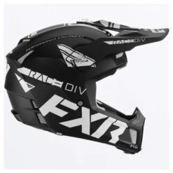 FXR Clutch Evo Helmet -Motorcycle Series fxr clutch evo helmet black white 2