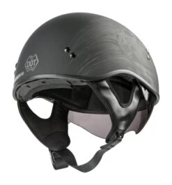 GMax HH65 Ritual Naked Helmet -Motorcycle Series g max hh65 naked devotion helmet matte black silver 3