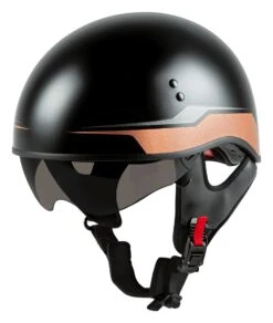 GMax HH65 Source Naked Helmet -Motorcycle Series g max hh65 source naked helmet black copper