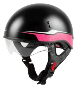 GMax HH65 Source Naked Helmet -Motorcycle Series g max hh65 source naked helmet black pink 3