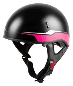 GMax HH65 Source Naked Helmet -Motorcycle Series g max hh65 source naked helmet black pink 4