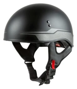 GMax HH65 Source Naked Helmet -Motorcycle Series g max hh65 source naked helmet black silver 2