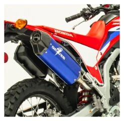 Graves Titanium Exhaust System Honda CRF300L / Rally 2021-2023 -Motorcycle Series graves motorsports honda crf300 l slip on exhaust 4