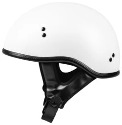 Highway 21 .357 Helmet -Motorcycle Series highway21357 solid half helmet
