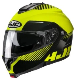 HJC C91 Prod Helmet -Motorcycle Series hjc helmets c91 plus prod helmet black hi viz