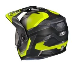 HJC DS-X1 Synergy Helmet -Motorcycle Series hjcdsx1 synergy helmet black hi viz 1