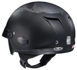 HJC IS-Cruiser Punisher Helmet -Motorcycle Series hjcis cruiser punisher helmet black grey 2