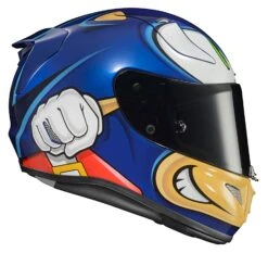 HJC RPHA 11 Pro Sonic Sega Helmet -Motorcycle Series hjcrpha11 pro sonic sega helmet 2