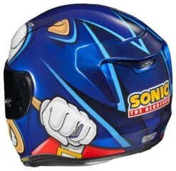HJC RPHA 11 Pro Sonic Sega Helmet -Motorcycle Series hjcrpha11 pro sonic sega helmet 3