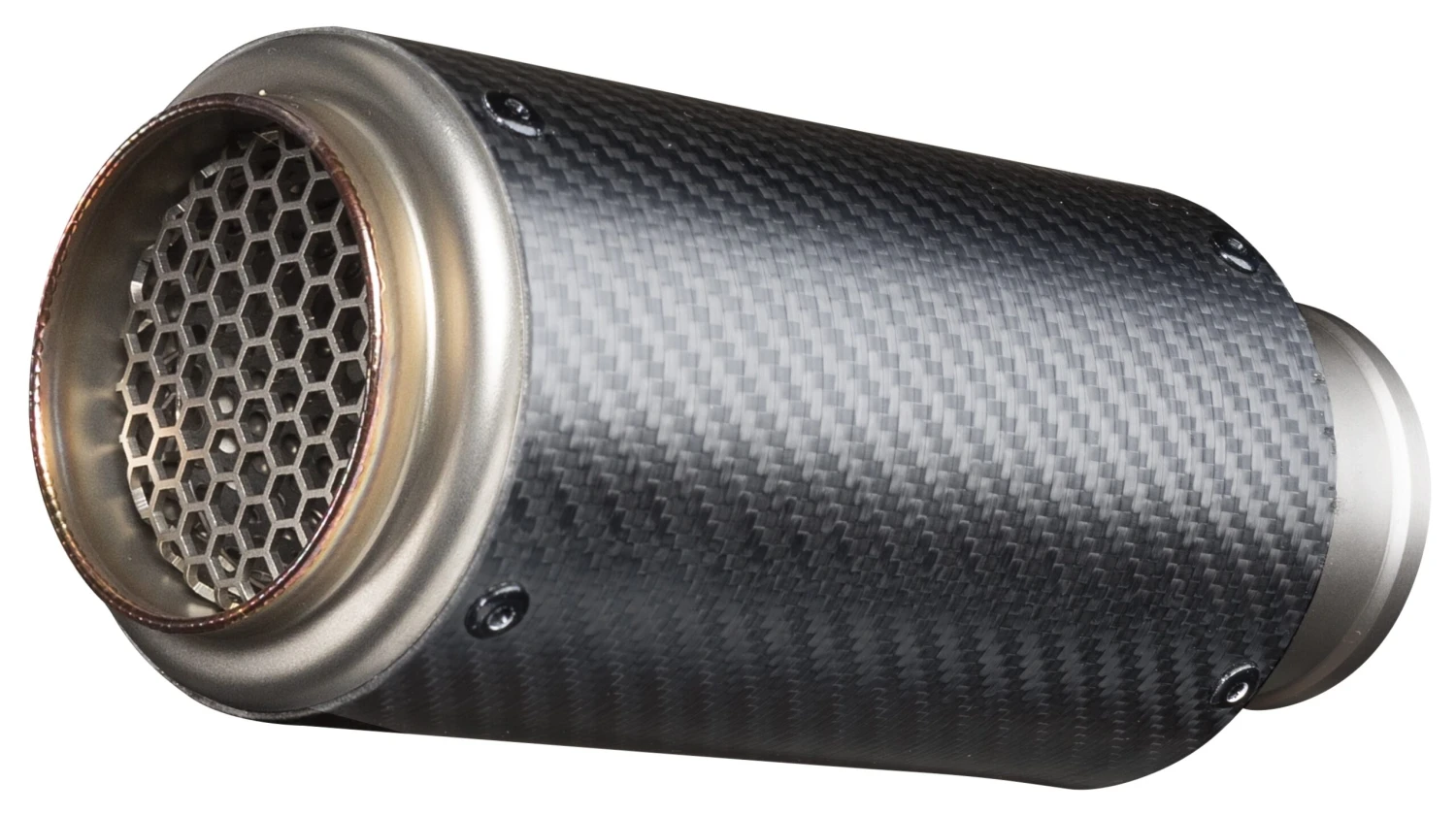 Hotbodies Racing Stinger Slip-On Exhaust Yamaha R1 2009-2014 Carbon Fiber [Previously Installed]