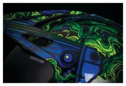 Icon Variant Pro Willy Pete Helmet -Motorcycle Series icon hlmt vpro willypete blue green 4