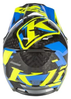 Klim F3 Carbon Raid Helmet -Motorcycle Series klim f3 carbon raid helmet blue hi viz yellow 4