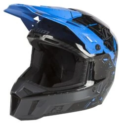 Klim F3 Recoil Helmet -Motorcycle Series klim f3 recoil helmet blue black