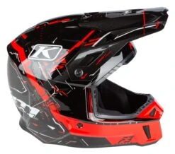 Klim F3 Recoil Helmet -Motorcycle Series klim f3 recoil helmet red black 3