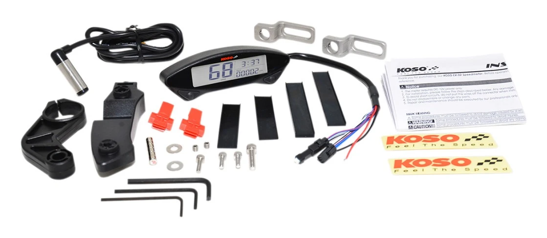 Koso EX-02 Enduro Meter Honda 125cc-500cc 2000-2020 2 Koso EX-02 Enduro Meter Honda 125cc-500cc 2000-2020 - Image 2