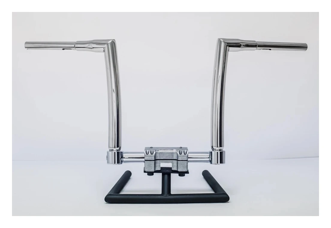 KST Kustoms 1 1/2" Pathfinder Handlebars For Harley With 1 1/4" Clamp - Image 2