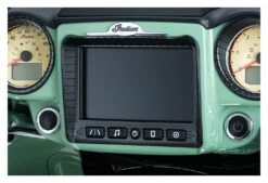 Kuryakyn Aztec Stereo Accent For Indian 2017-2019 -Motorcycle Series kuryakyn aztec stereo accent for indian20172018 2