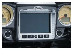 Kuryakyn Aztec Stereo Accent For Indian 2017-2019 -Motorcycle Series kuryakyn aztec stereo accent for indian20172018 5