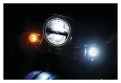 Kuryakyn LuminEZ LED Front Turn Signal Inserts For Harley 2000-2023 7 Kuryakyn LuminEZ LED Front Turn Signal Inserts For Harley 2000-2023 -Motorcycle Series kuryakyn lumin ezled front turn signal inserts for harley davidson 2