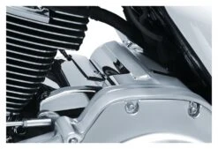 Kuryakyn Precision Starter Cover For Harley Touring 2017-2023 -Motorcycle Series kuryakyn precision starter cover for harley touring2017 chrome 1