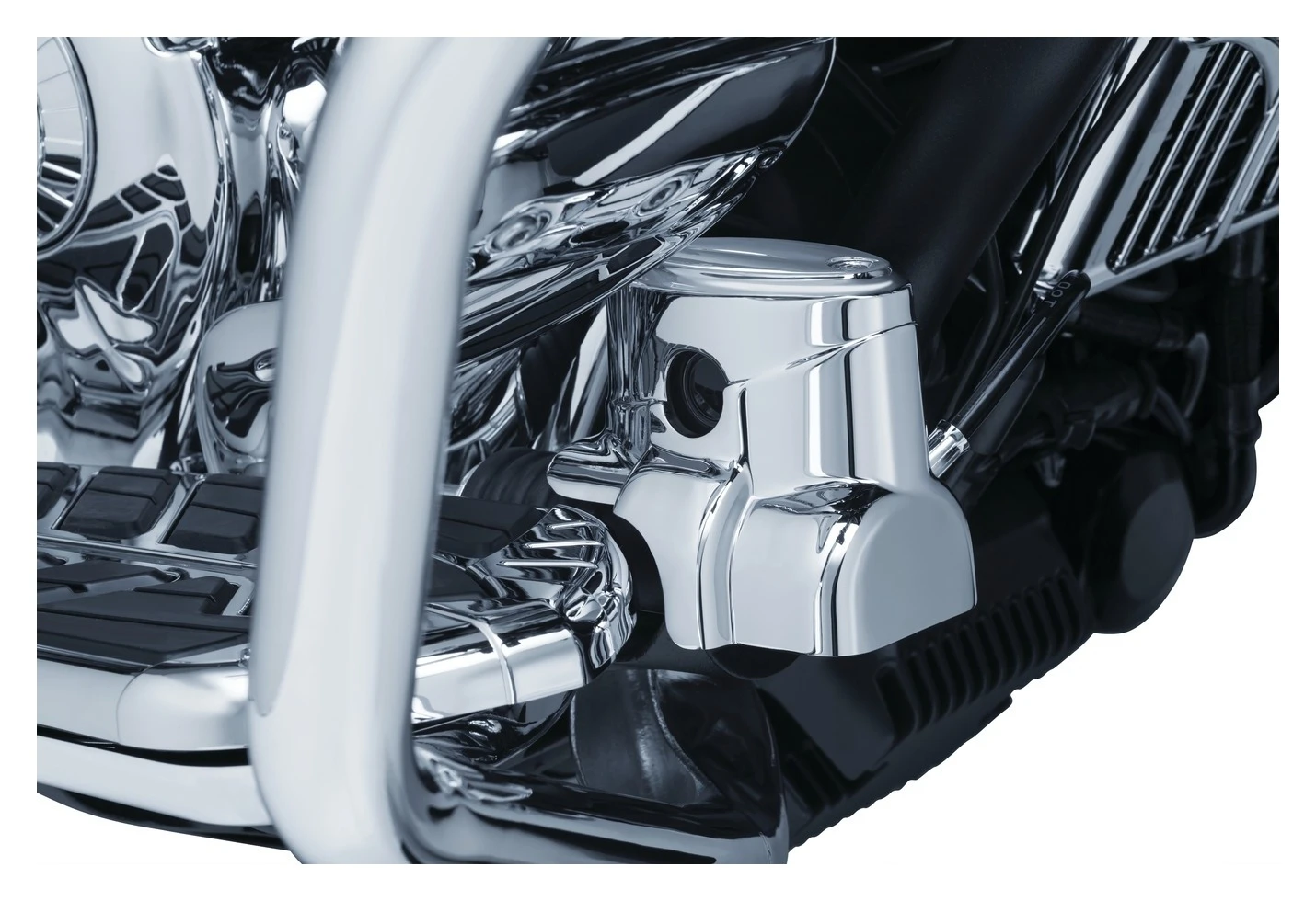 Kuryakyn Rear Brake Master Cylinder Cover For Indian 2014-2017 4 Kuryakyn Rear Brake Master Cylinder Cover For Indian 2014-2017 - Image 4