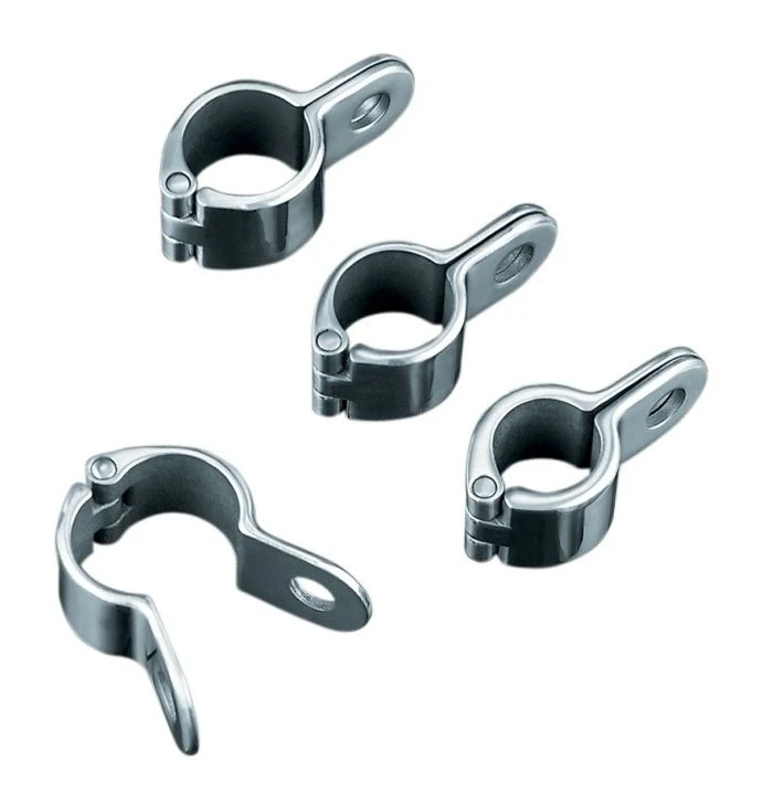 Kuryakyn Chrome Universal Magnum Quick Clamps 2 Kuryakyn Chrome Universal Magnum Quick Clamps - Image 2