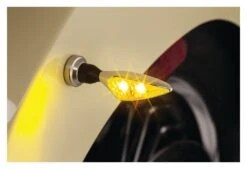 Kuryakyn By Kellermann Micro Rhombus Turn Signal -Motorcycle Series kuryakynby kellermann micro rhombus turn signal 1