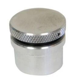 LA Choppers Vented Raw Gas Cap With Weld In Bung