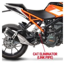 LeoVince Cat Eliminating Mid-Pipe KTM 390 / Husqvarna 401 2017-2020