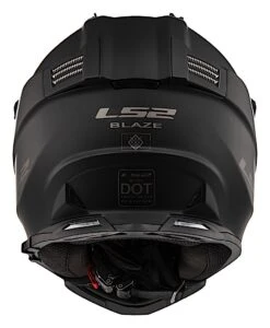 LS2 Blaze Helmet -Motorcycle Series ls2 blaze helmet matte black 2