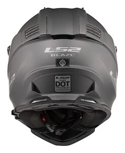 LS2 Blaze Helmet Matte Titanium / XL [Open Box] -Motorcycle Series ls2 blaze helmet matte titanium xl open box matte titanium 2