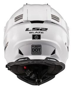 LS2 Blaze Helmet -Motorcycle Series ls2 blaze helmet white 2