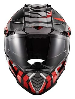 LS2 Blaze Xtreme Helmet 10 LS2 Blaze Xtreme Helmet -Motorcycle Series ls2 blaze xtreme helmet red black white 4