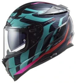 LS2 Challenger GT Carbon Flames Helmet