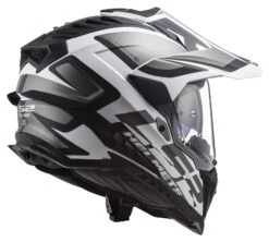 LS2 Explorer Alter Helmet -Motorcycle Series ls2 explorer alter helmet black white 2
