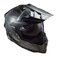 LS2 Explorer Carbon Helmet - Solid -Motorcycle Series ls2 explorer carbon helmet solid matte carbon 4