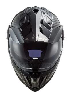 LS2 Explorer Carbon Helmet - Solid -Motorcycle Series ls2 explorer carbon helmet solid matte carbon 5