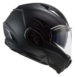 LS2 Valiant II Blackout Helmet -Motorcycle Series ls2 valiant ii blackout helmet matte black 3