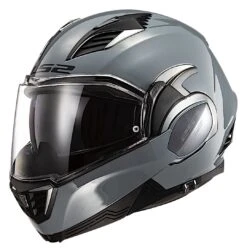 LS2 Valiant II Helmet -Motorcycle Series ls2 valiant ii helmet grey