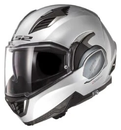 LS2 Valiant II Helmet -Motorcycle Series ls2 valiant ii helmet silver