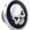 Milwaukee Twins Skull Vented Gas Cap For Harley 1997-2023