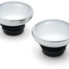 Milwaukee Twins Stock Style Gas Cap Set For Harley 1983-1995
