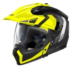 Nolan N70-2 X Decurio Helmet -Motorcycle Series nolan helmets n702 x decurio helmet hi viz black