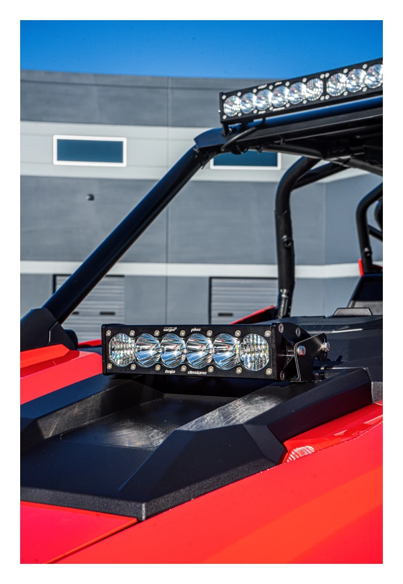 Baja Designs OnX6+ Hood Mount 10" Light Kit Polaris RZR PRO XP 2020-2021 - Image 2