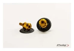 Puig Slider Pro Spools -Motorcycle Series puig spool slider pro kawasaki kle500 c black 2