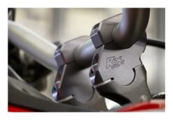 Rox 1 1/2" Barback Risers For 1 1/8" Bars -Motorcycle Series rox risers rox112 barback risers for118 bars black